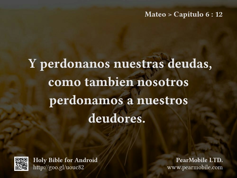 Mateo, Capítulo 6:12